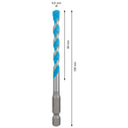 Bosch 2608900574 HEX-9 Multi Construction Drill Bit 6mm x 100mm 4