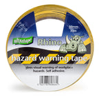 Ultratape 00225033BYUL Rhino Hazard Warning Tape Black Yellow 50mm x 33m