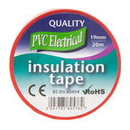 Ultratape 00351920RE PVC Electrical Insulation Tape Red 19mm x 20m 2