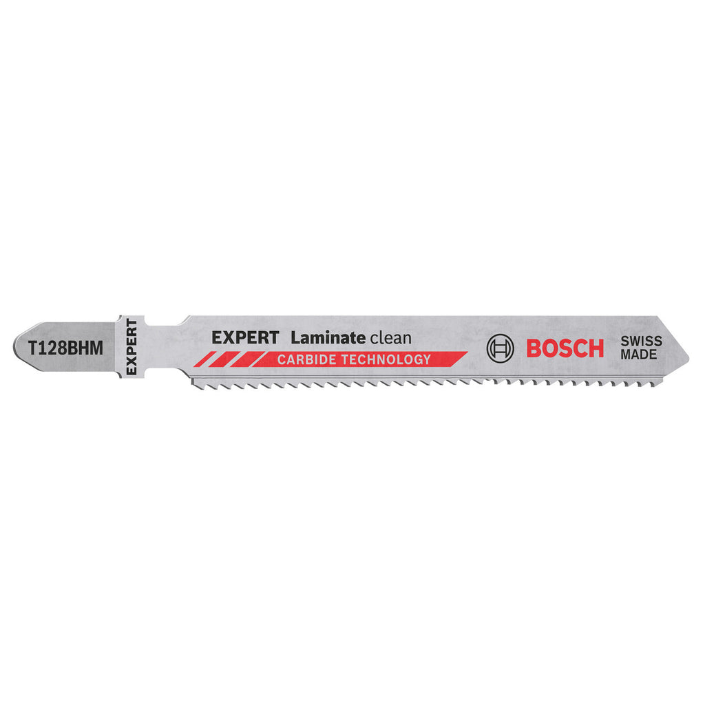 Bosch T128BHM Expert Laminate Clean Jigsaw Blades (3 Pack) 2