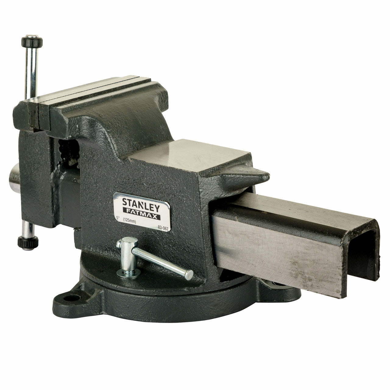 Stanley 1-83-067 MaxSteel Heavy Duty Engineers Bench Vice 5 Inch / 125mm 3