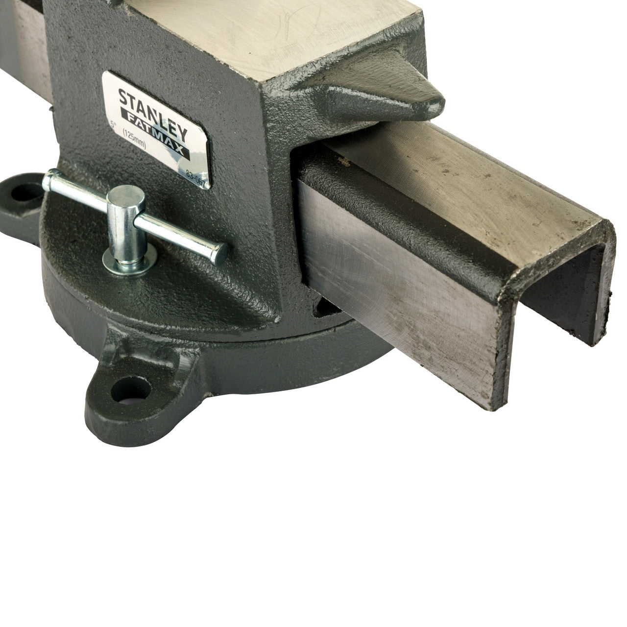 Stanley 1-83-067 MaxSteel Heavy Duty Engineers Bench Vice 5 Inch / 125mm 6