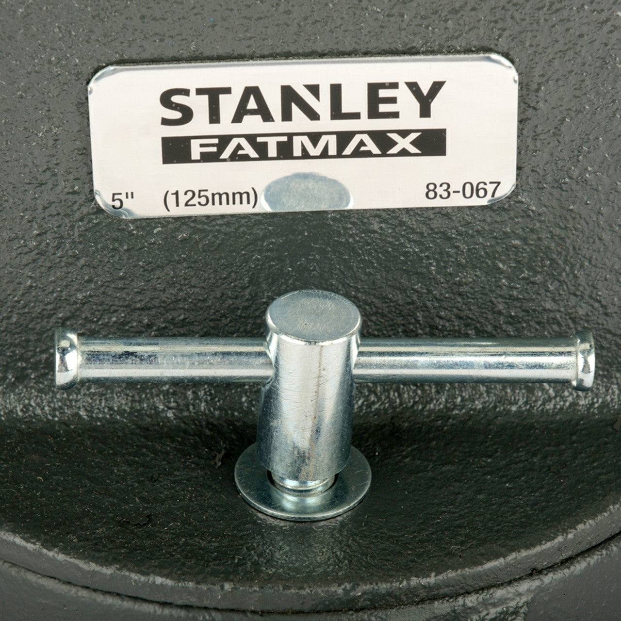 Stanley 1-83-067 MaxSteel Heavy Duty Engineers Bench Vice 5 Inch / 125mm 7