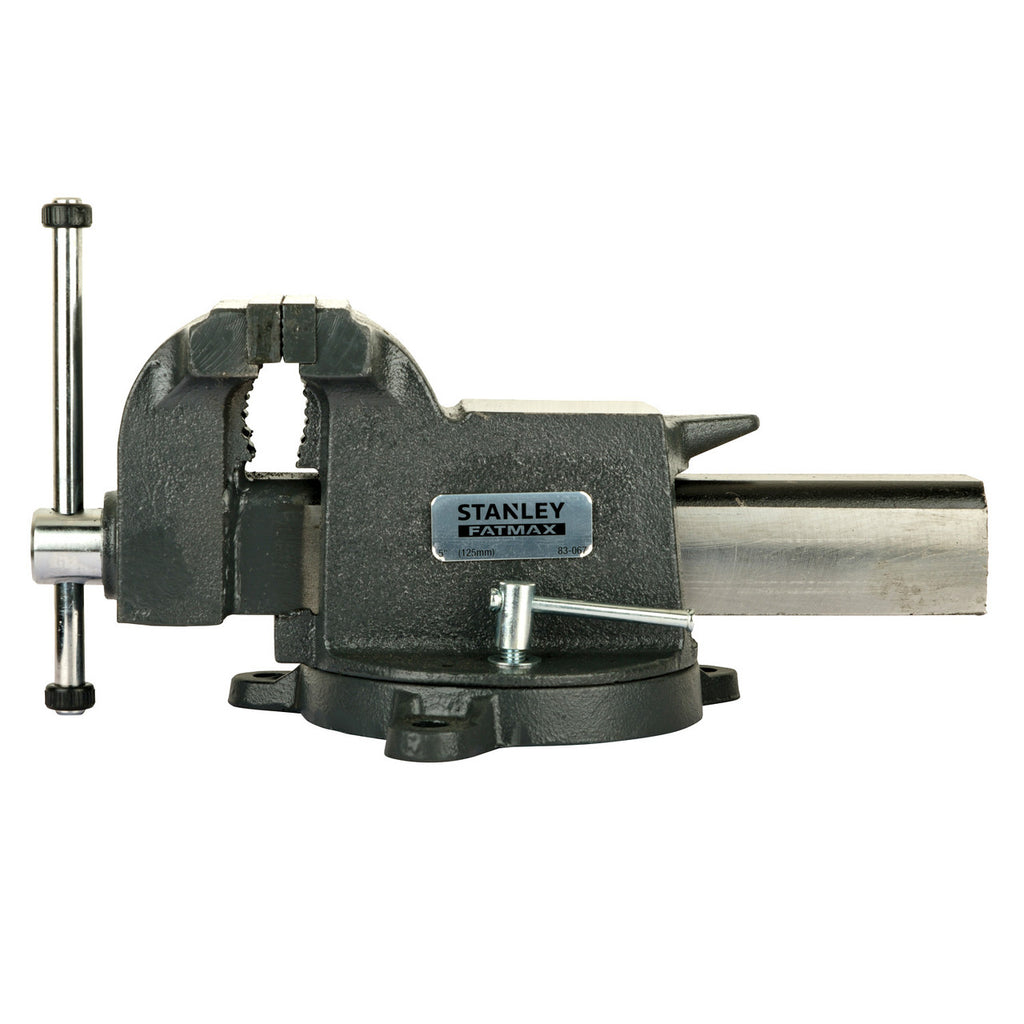 Stanley 1-83-067 MaxSteel Heavy Duty Engineers Bench Vice 5 Inch / 125mm 8