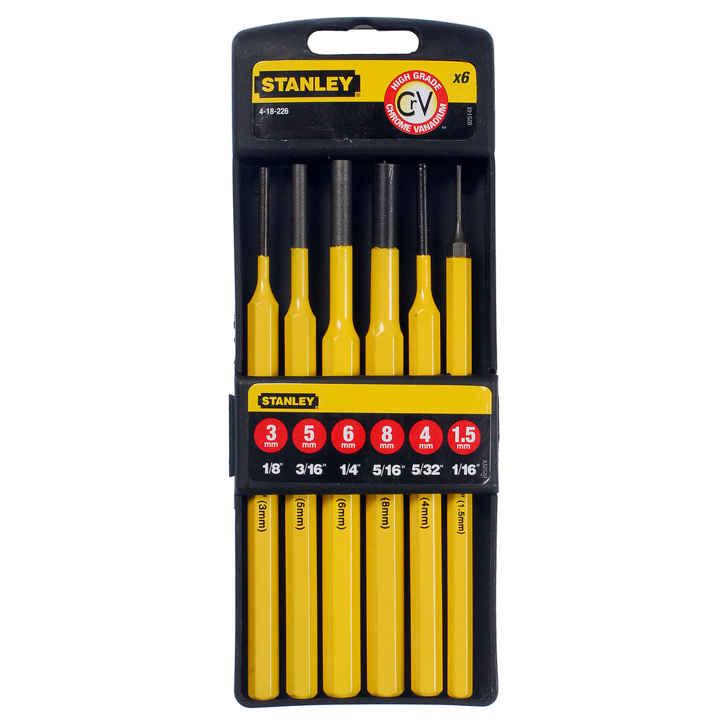 Stanley 4-18-226 Punch Kit (6 Piece) 2
