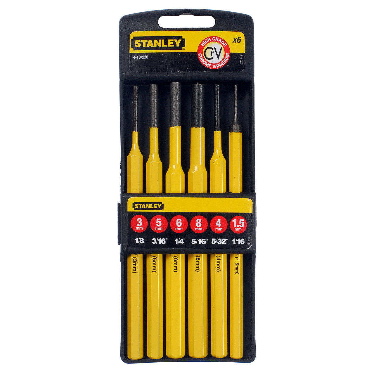 Stanley 4-18-226 Punch Kit (6 Piece) 2