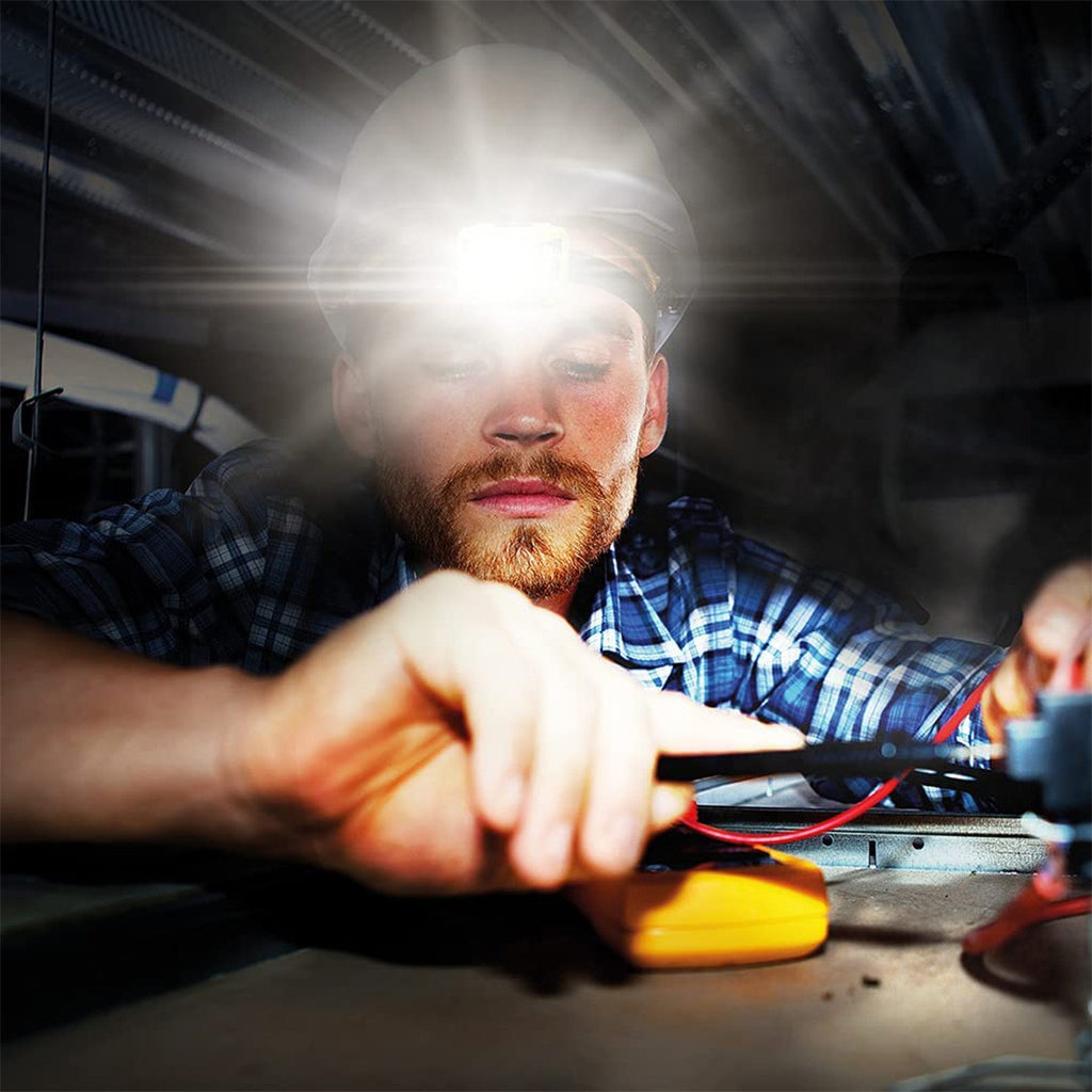 Luceco LILH15P65 Rechargeable 3W Head Torch 150 lumens 3