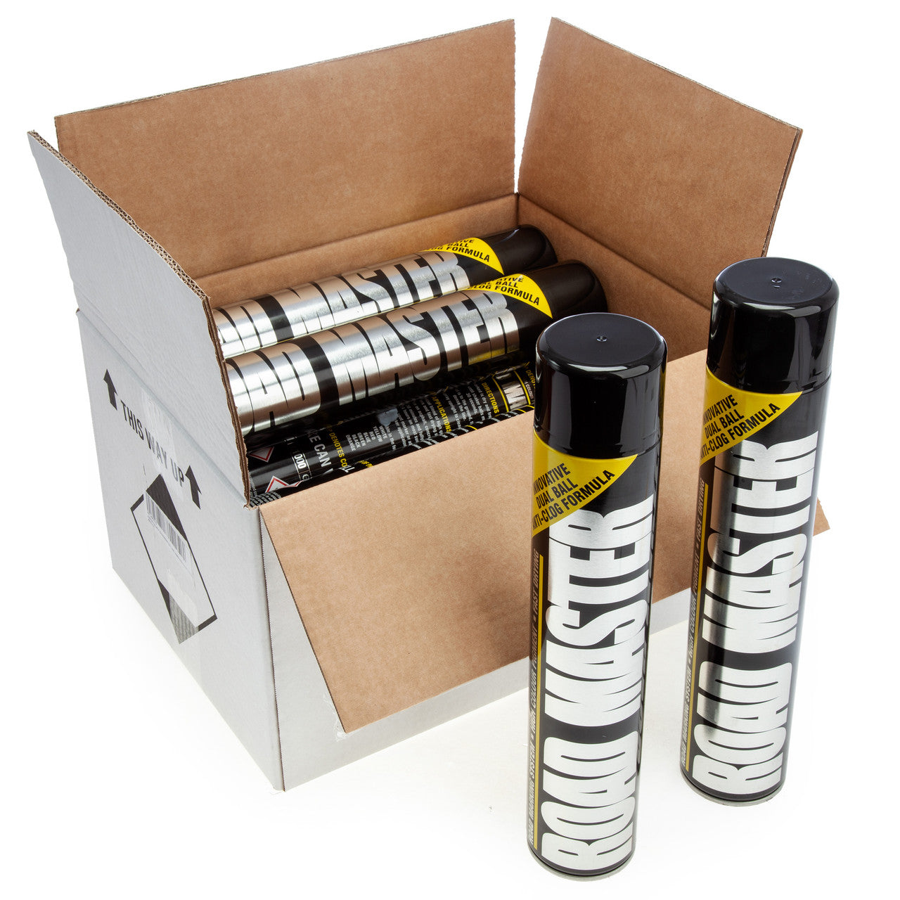 Roadmaster AARO12 Line Marking Paint in Black 750ml (Box of 12)