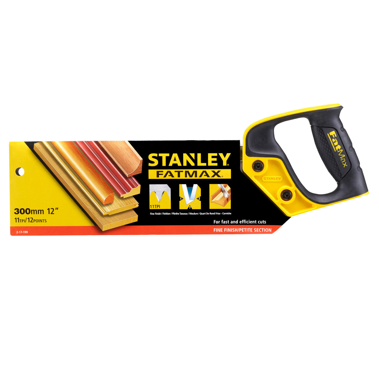 Stanley 2-17-199 FatMax Tenon Saw 300mm (12") 2