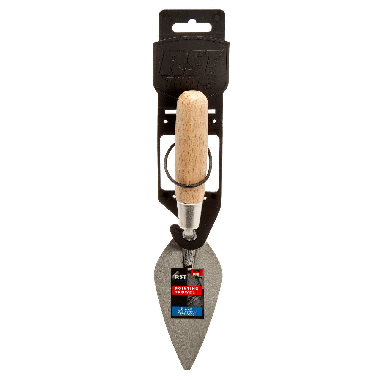 RST RTR10605 London Pattern Pointing Trowel With Wooden Handle 5in 2