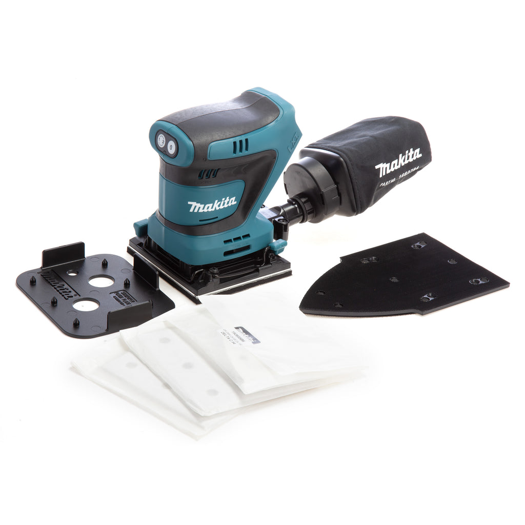 Makita DBO480 LXT 18V Finishing Sander 112 102mm (Body Only)