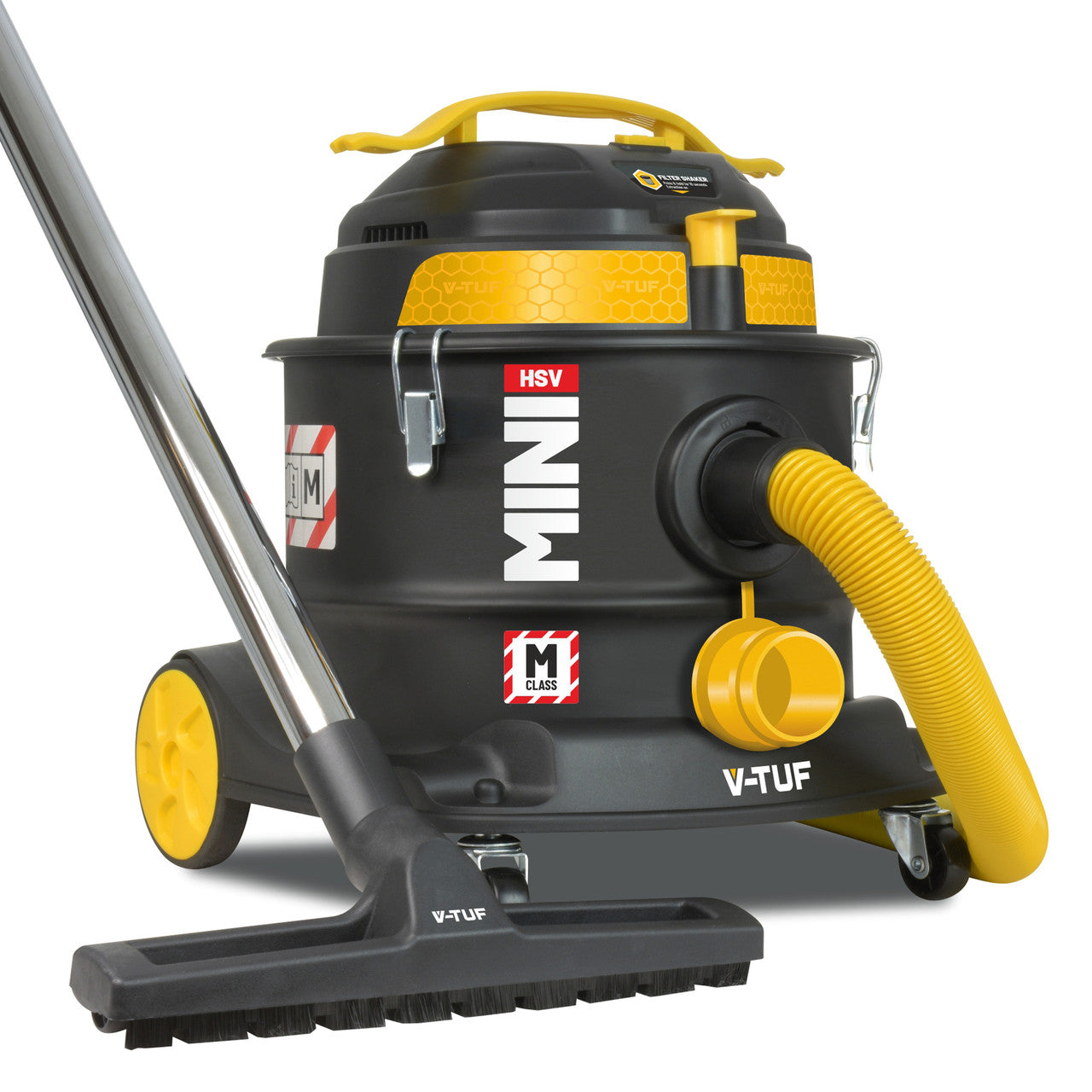 V-TUF MINIHSV110 M-Class Dust Extraction Vacuum Cleaner 15L 110V- Health & Safety Version 3