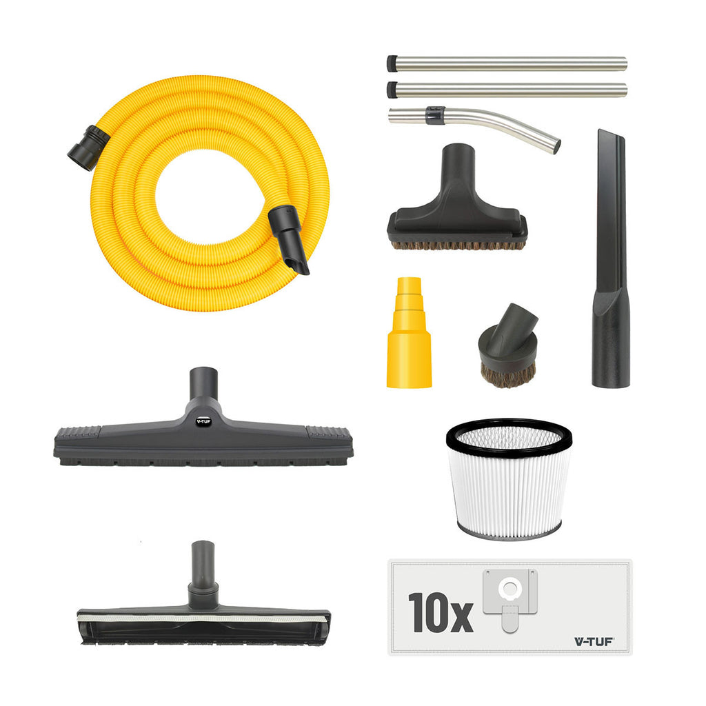 V-TUF MIGHTY M-Class Wet & Dry Dust Extractor 21L