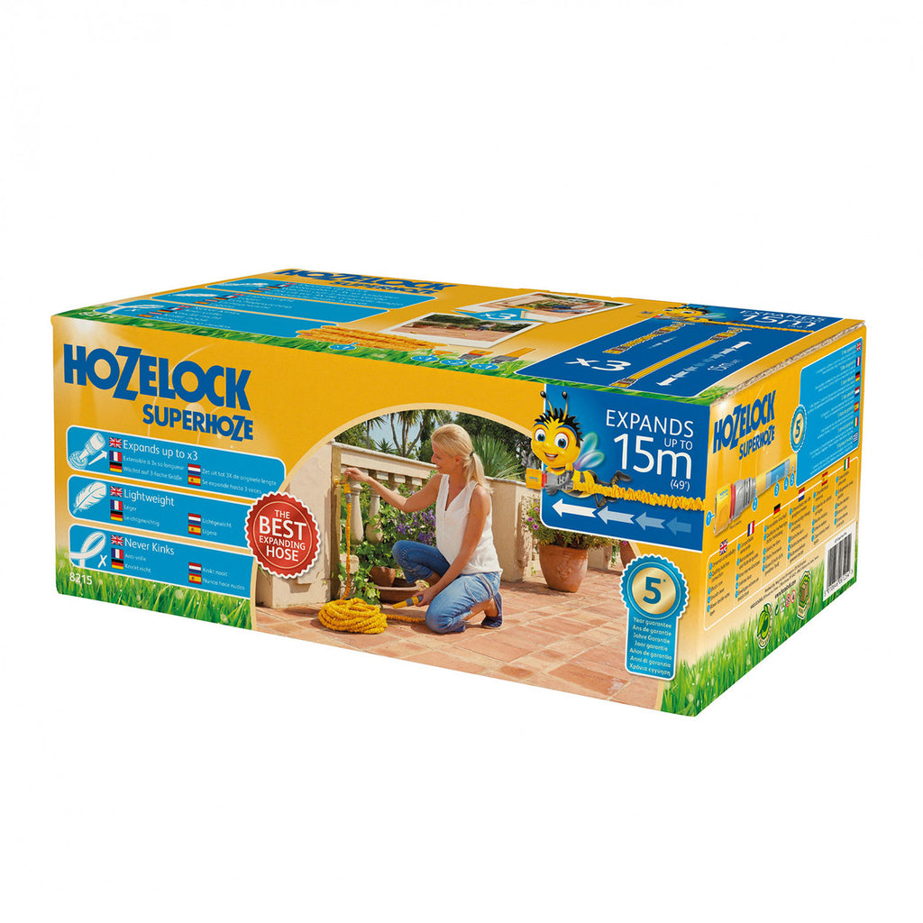 Hozelock 8215 Superhoze Expanding Hose Set 15 Metres 2