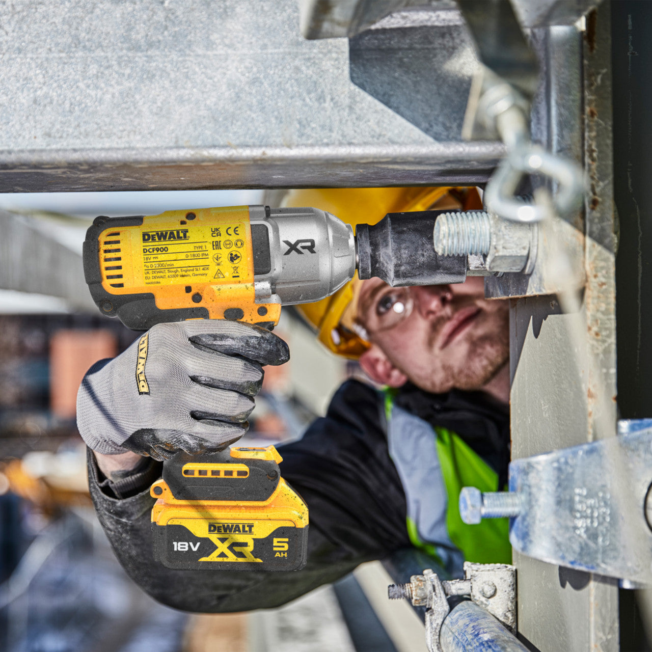 Dewalt DCF900N 18V XR Brushless 1/2" Hog Ring High Torque Impact Wrench (Body Only) 4
