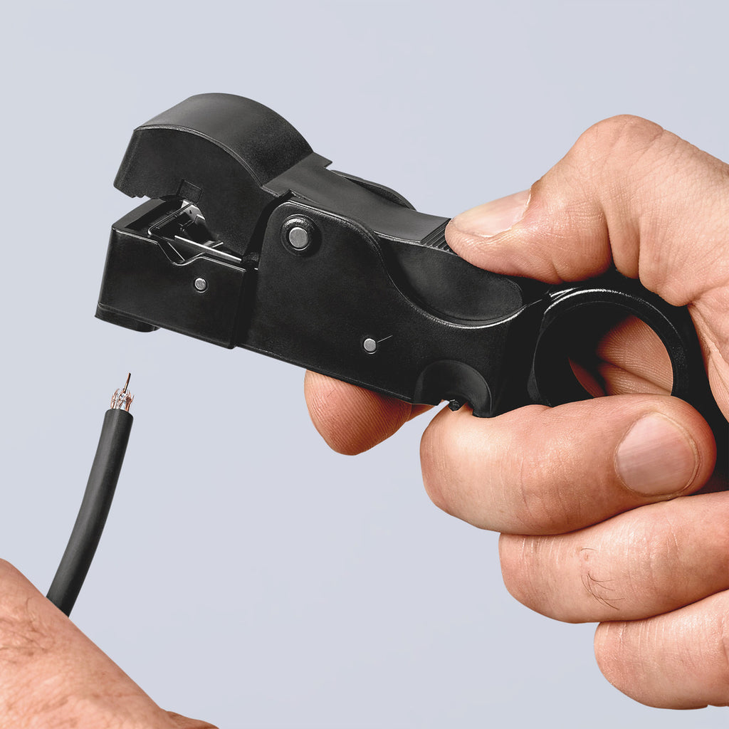 Knipex 166005SB Stripping Tool for Coax Cable 6-29mm 5