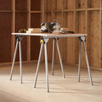 Stanley STST81337-1 Folding Metal Sawhorse Twin Pack 450kg Capacity 2