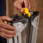 Stanley STST81337-1 Folding Metal Sawhorse Twin Pack 450kg Capacity 5