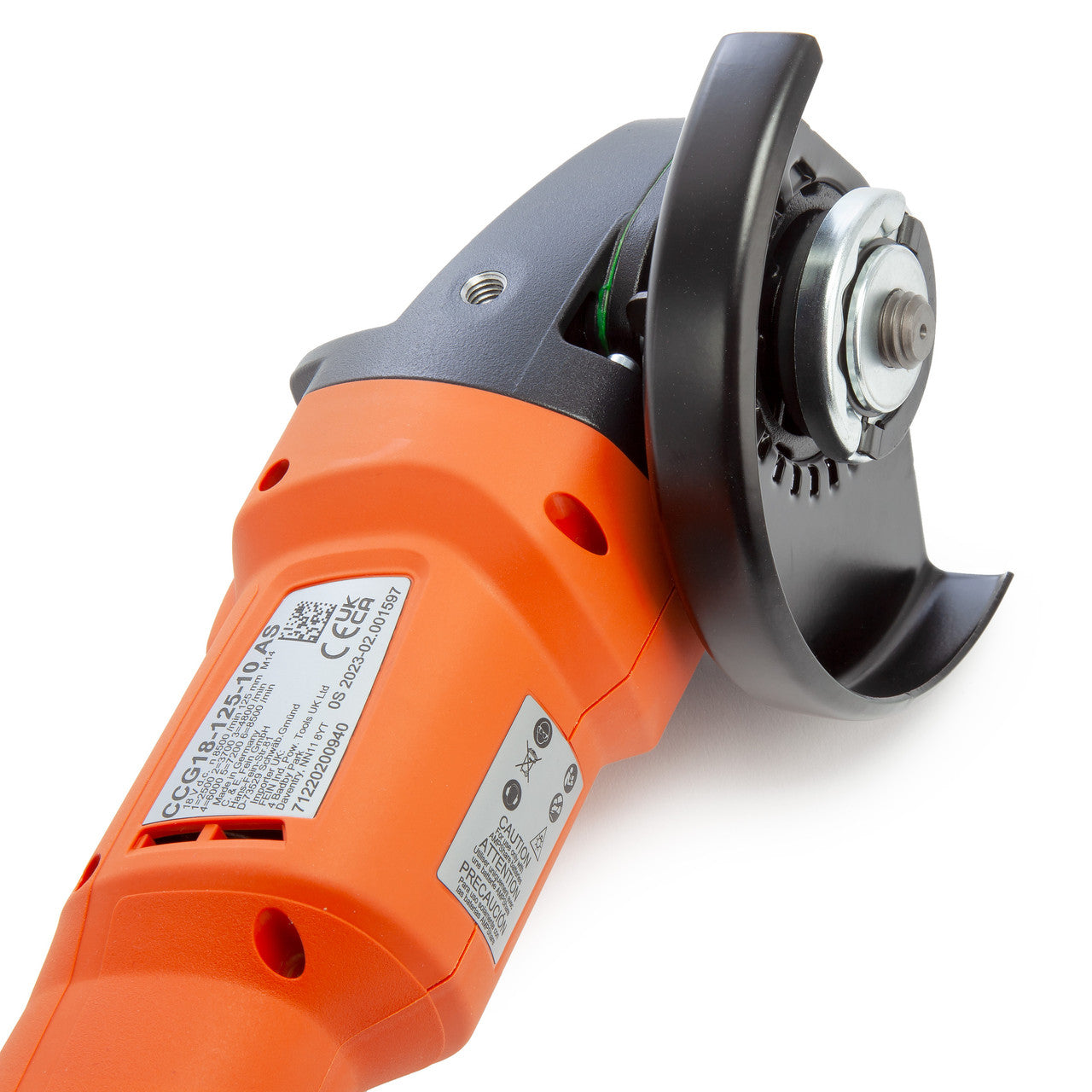 Fein CCG 18-125-10 AS 18V AMPShare 125mm Angle Grinder (Body Only) in L-Boxx 4
