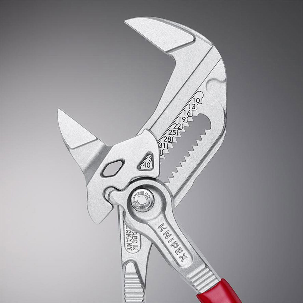 Knipex 8603180SB Pliers + Wrench 2 in 1 Tool Chrome Plated 180mm 4