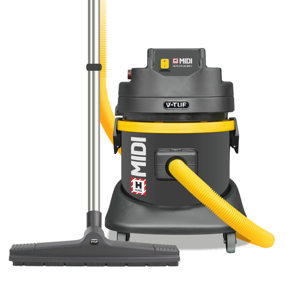 V-TUF MIDIH240 H Class Midi Wet & Dry Dust Extractor 21L (240V)