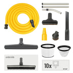 V-TUF MIDIH110 H Class Midi Wet & Dry Dust Extractor 21L (110V) - New Health & Safety Version 3