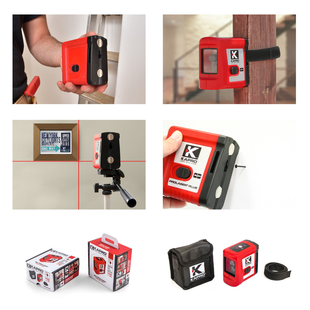 Kapro 862 ProLaser Cross Line Laser Red Beam 3