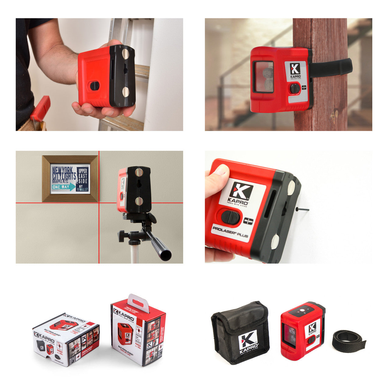 Kapro 862 ProLaser Cross Line Laser Red Beam 3