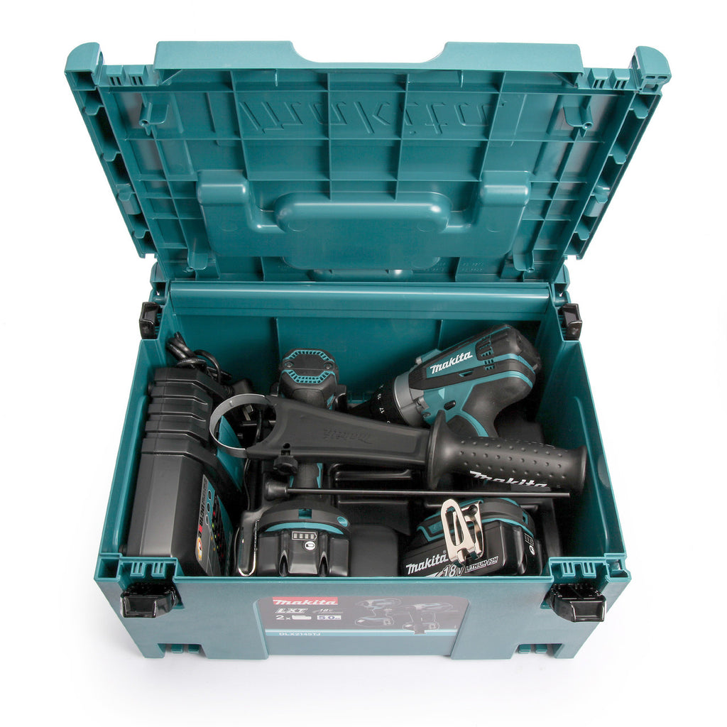 Makita DLX2145TJ 18V Combi Drill & Impact Driver Twin Pack (2 x 5.0Ah Batteries) 2