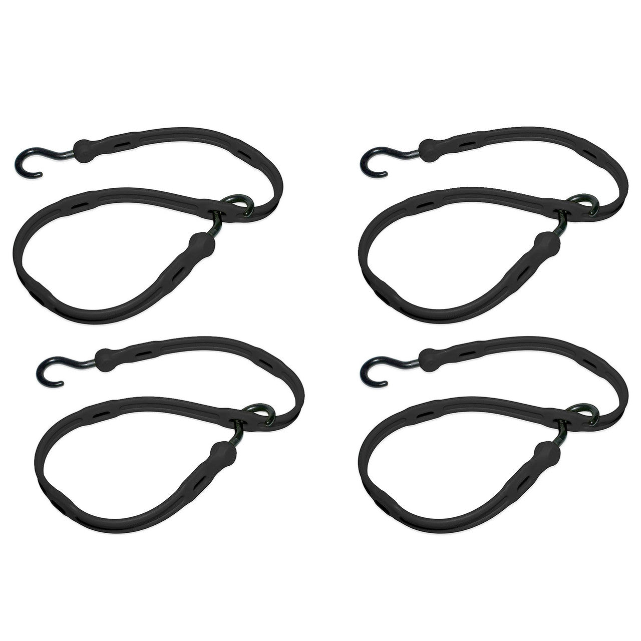 Perfect Bungee AS36BK4PK-BXST Adjust-A-Strap in Black 36in (Pack of 4)