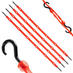 Perfect Bungee AS36R4PK-BXST Adjust-A-Strap in Red 36in (Pack of 4) 2