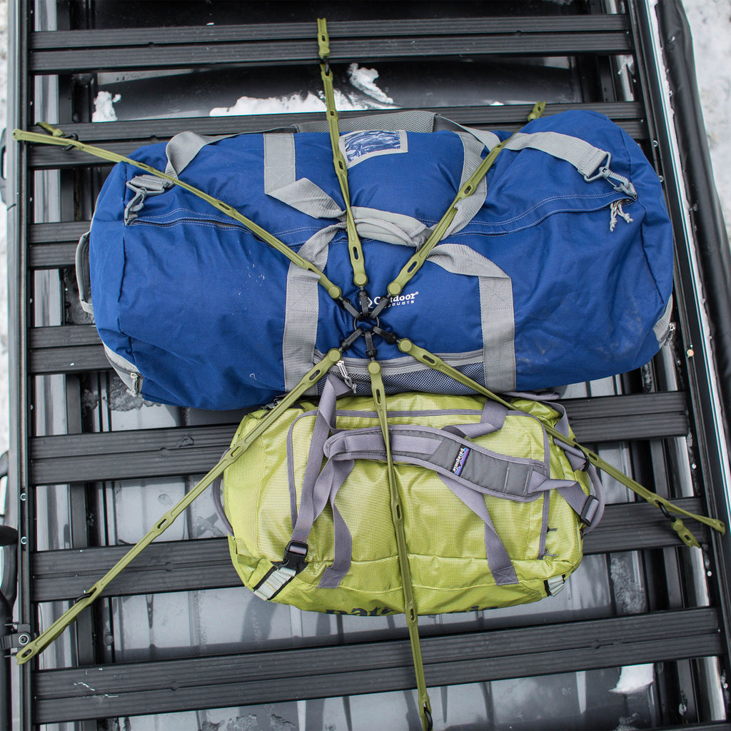 The Perfect Bungee FW36-6BL Flex-Web Bungee Cargo Net in Blue (up to 144"x144") 3