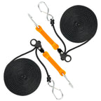 The Perfect Bungee PTDNG2PK Tie Down in Orange 12ft (Pack of 2)