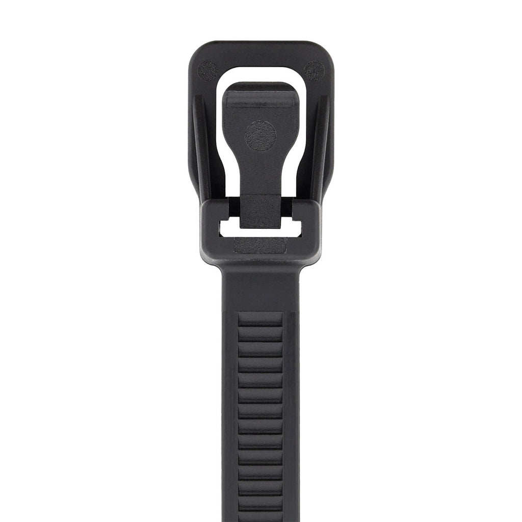 RETYZ S14BK-TA WorkTie Releasable Tie in Black 14in (Pack of 100) 2