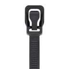 RETYZ S14BK-TA WorkTie Releasable Tie in Black 14in (Pack of 100) 2