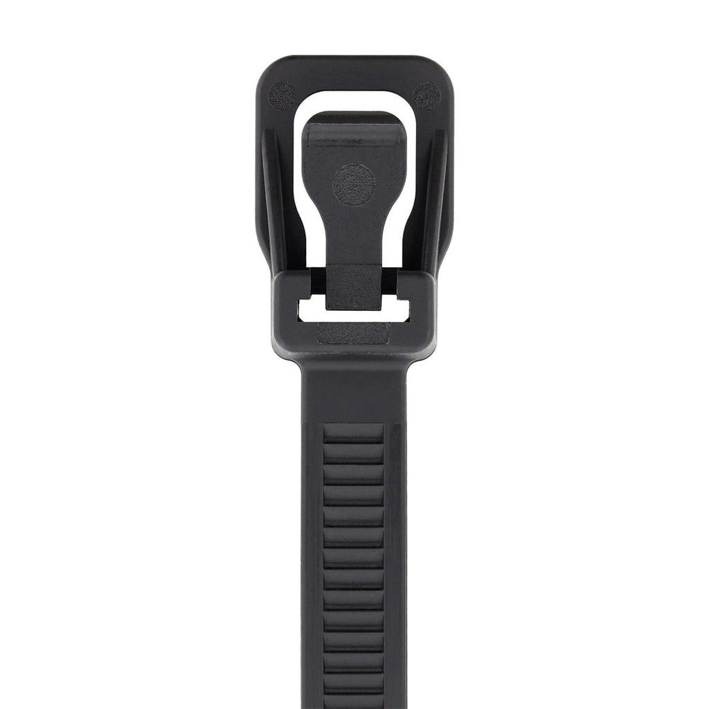 RETYZ WKT-S24BK-TA WorkTie Releasable Tie in Black 24in (Pack of 100) 2