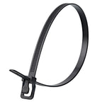 RETYZ WKT-S24BK-TA WorkTie Releasable Tie in Black 24in (Pack of 100)