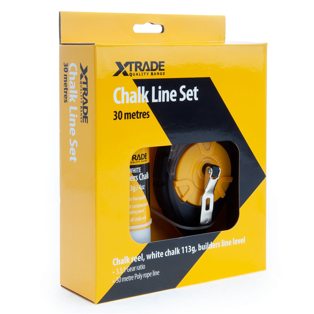 XTrade X0900072 Chalk Line Set 30m (3 Piece) 2
