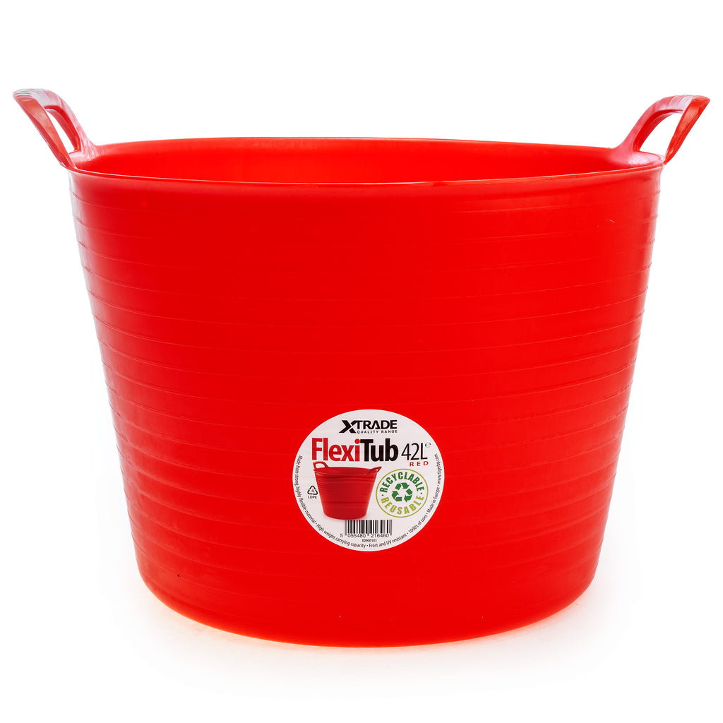 XTrade X0900103 Red Flexi-Tub 42L