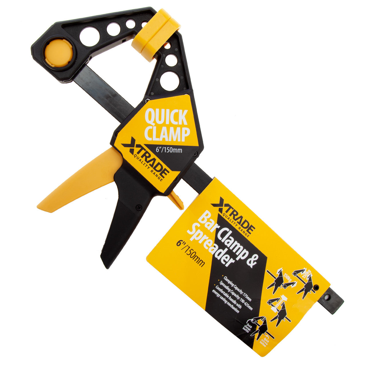 XTrade X0900070 Bar Clamp & Spreader 6in / 150mm 4