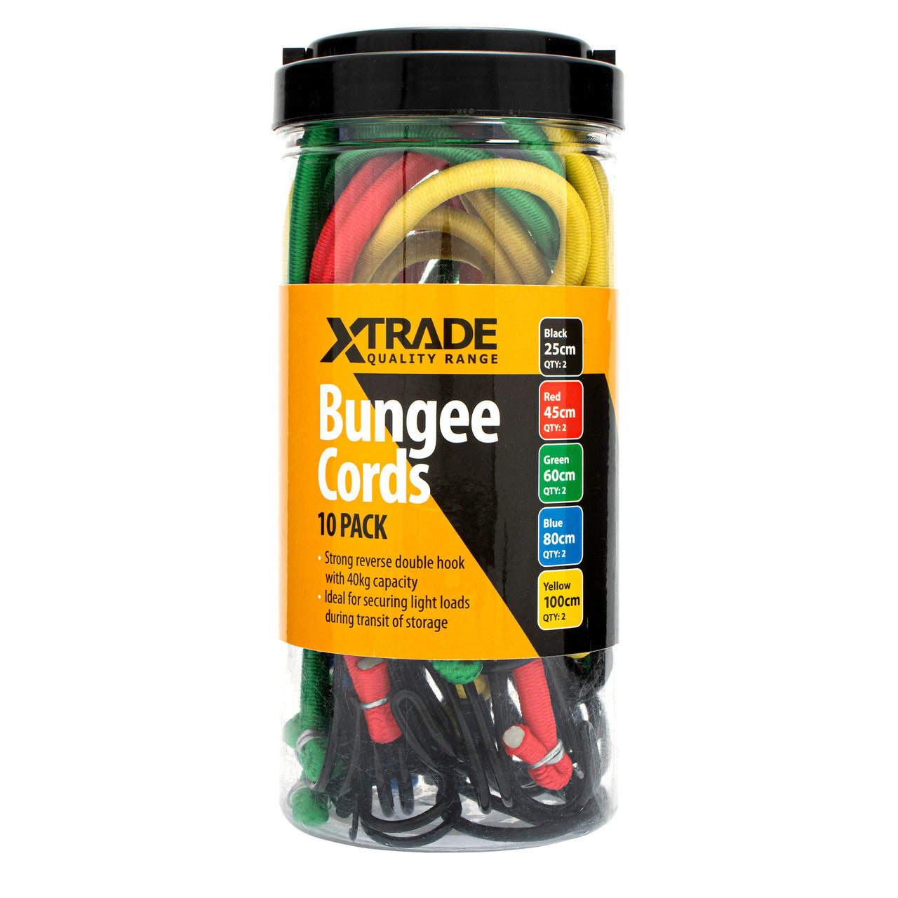 XTrade X0500005 Bungee Cords (10 Pack)