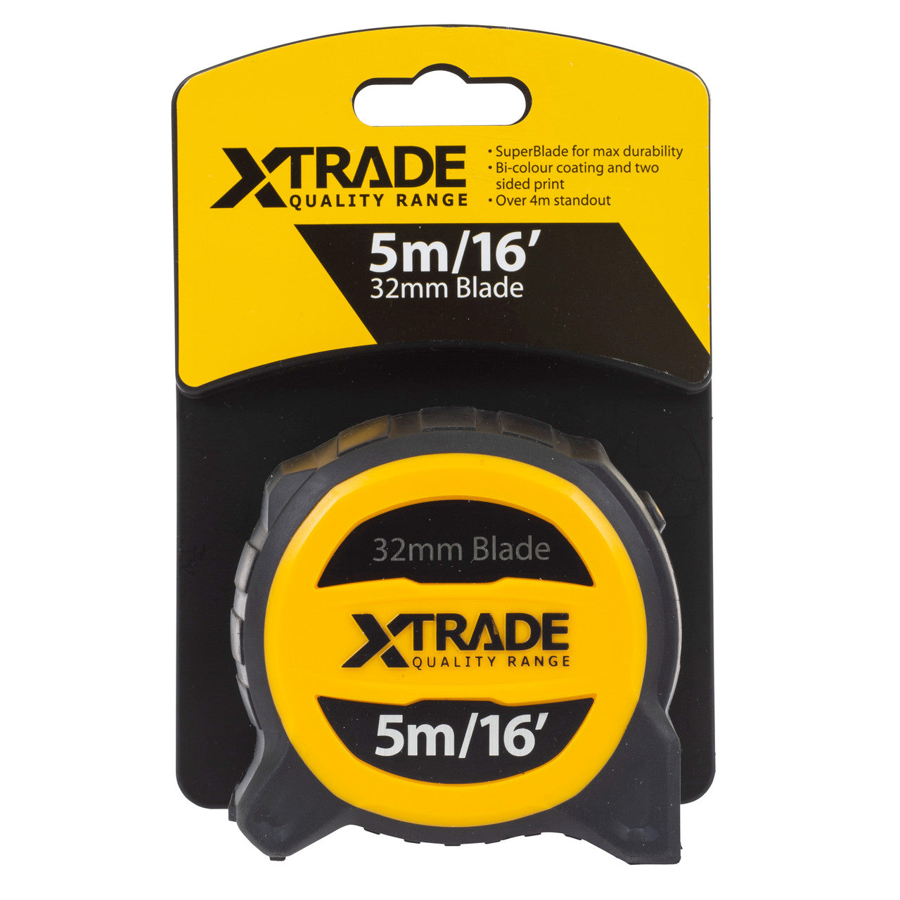 XTrade X0900003 Metric/Imperial Dual Sided Tape Measure 5m 2