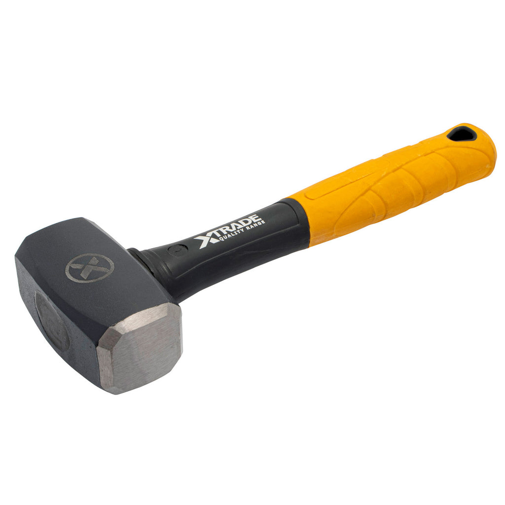 XTrade X0900079 Club Hammer with Fibreglass Shaft 2.5lb 2