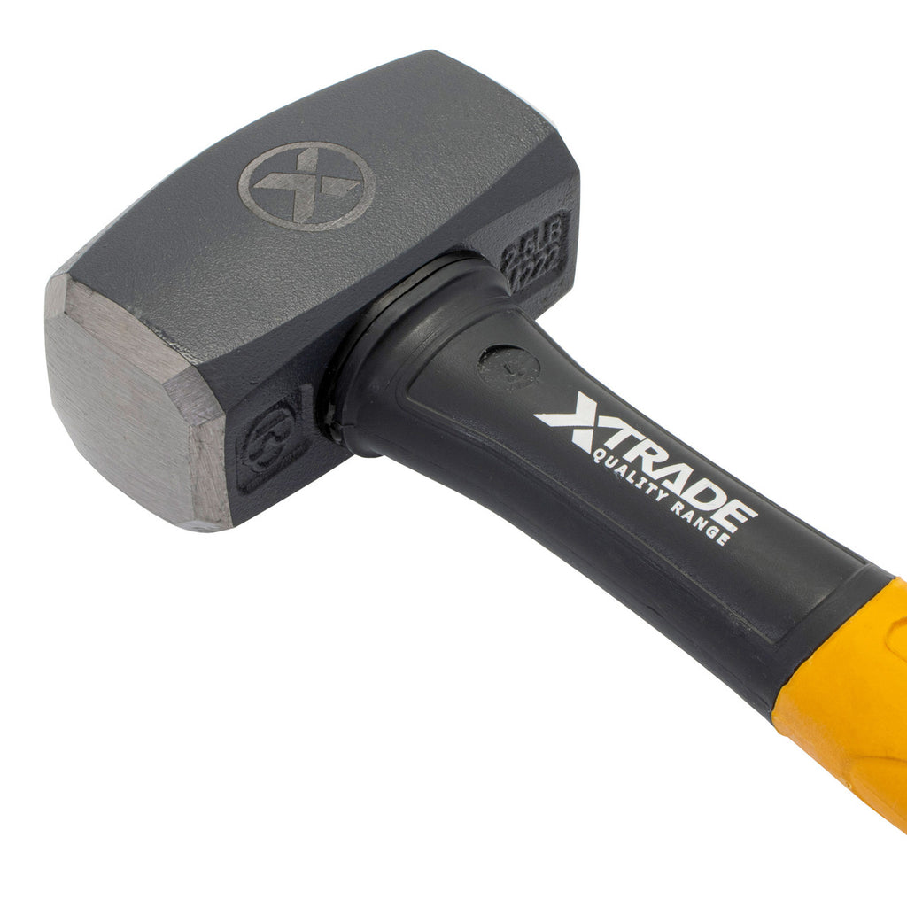 XTrade X0900079 Club Hammer with Fibreglass Shaft 2.5lb 3