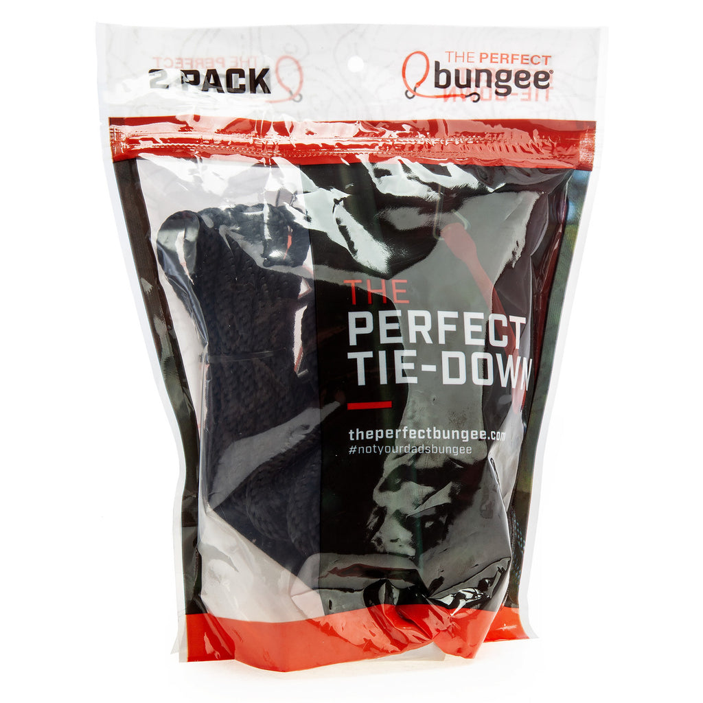 The Perfect Bungee PTDBK2PK Tie Down in Black 12ft (Pack of 2) 2