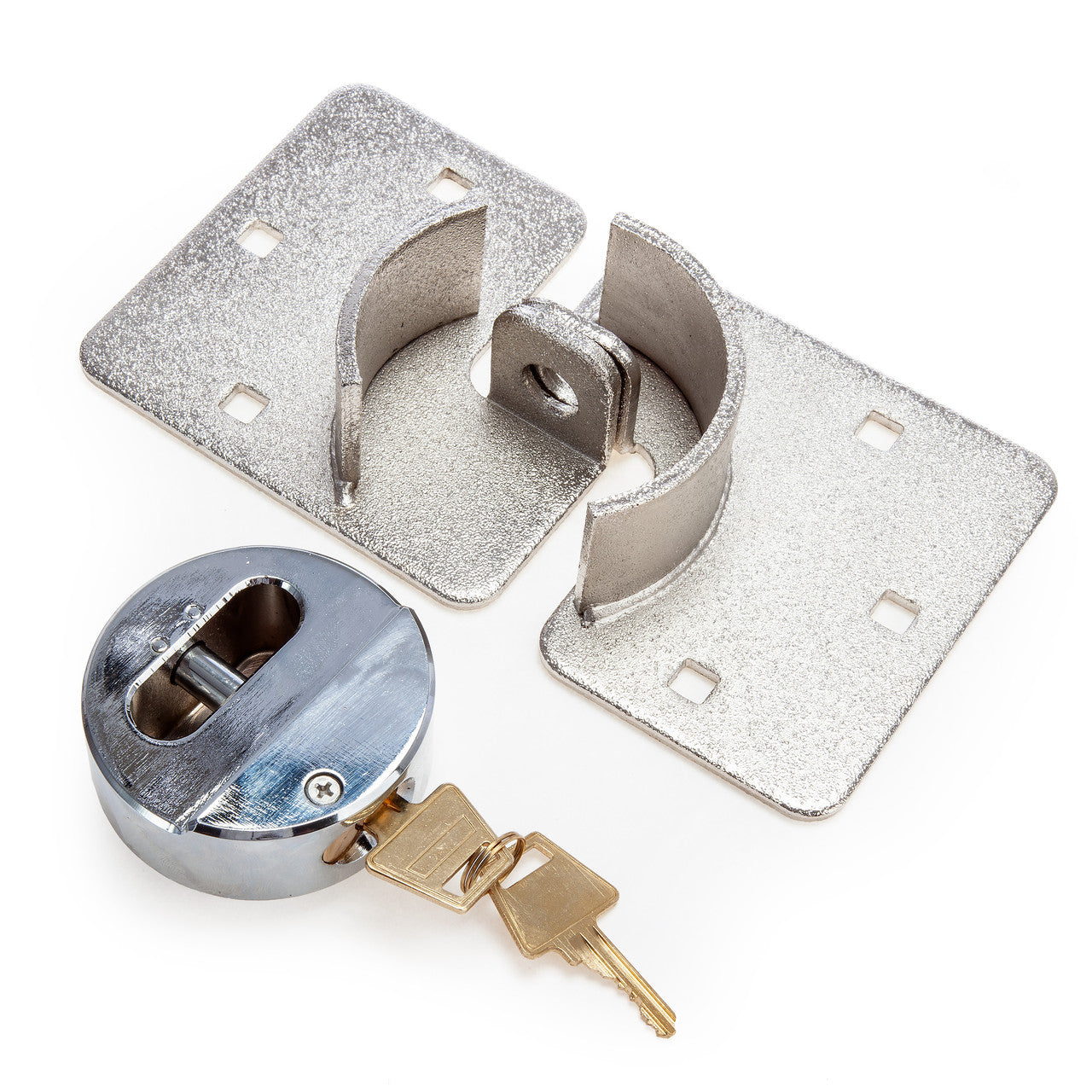 XTrade L2200023 Heavy Duty Van Lock & Hasp Set 4