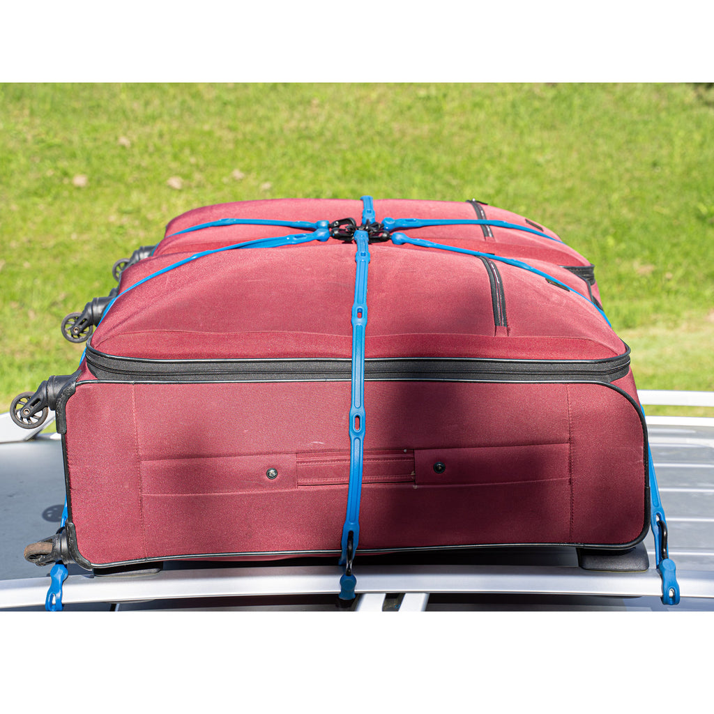 The Perfect Bungee FW36-6BL Adjustable 6-Strap Flex-Web Bungee in Blue (up to 3.65m x 3.65m) 10
