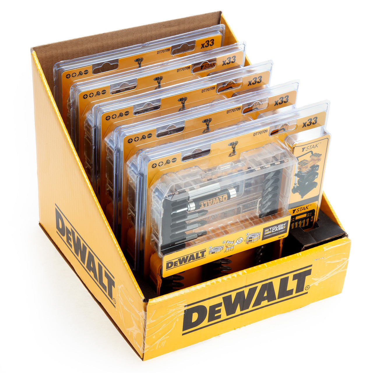 Dewalt DT70709 Screwdriver Bit Set in Connectable Case (33 Piece) 2