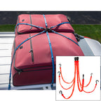 The Perfect Bungee FW36-6R Adjustable 6-Strap Flex-Web Bungee in Red main image