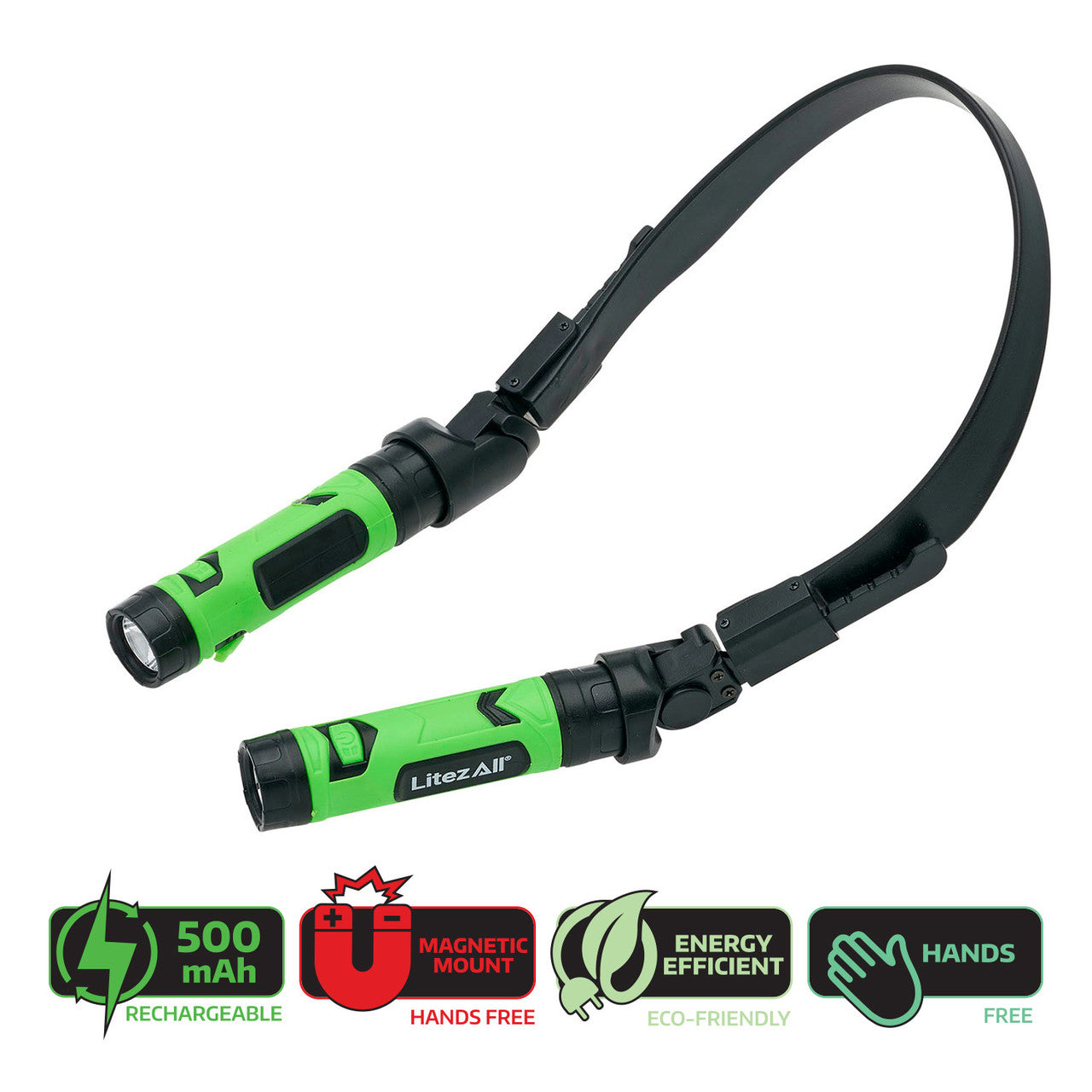 LitezAll 25515 Rechargeable Neck Light 100 Lumens main image